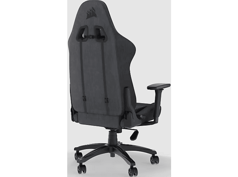 Corsair TC100 relaxED Gaming-Stuhl, Grau/Schwarz — Foto 2 von 5