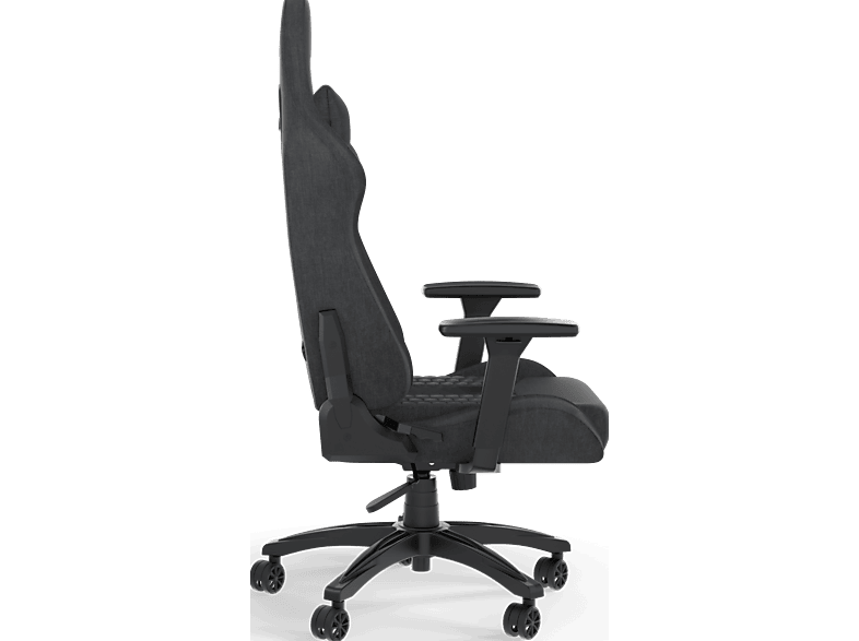 Corsair TC100 relaxED Gaming-Stuhl, Grau/Schwarz — Foto 3 von 5