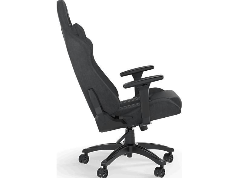 Corsair TC100 relaxED Gaming-Stuhl, Grau/Schwarz — Foto 4 von 5