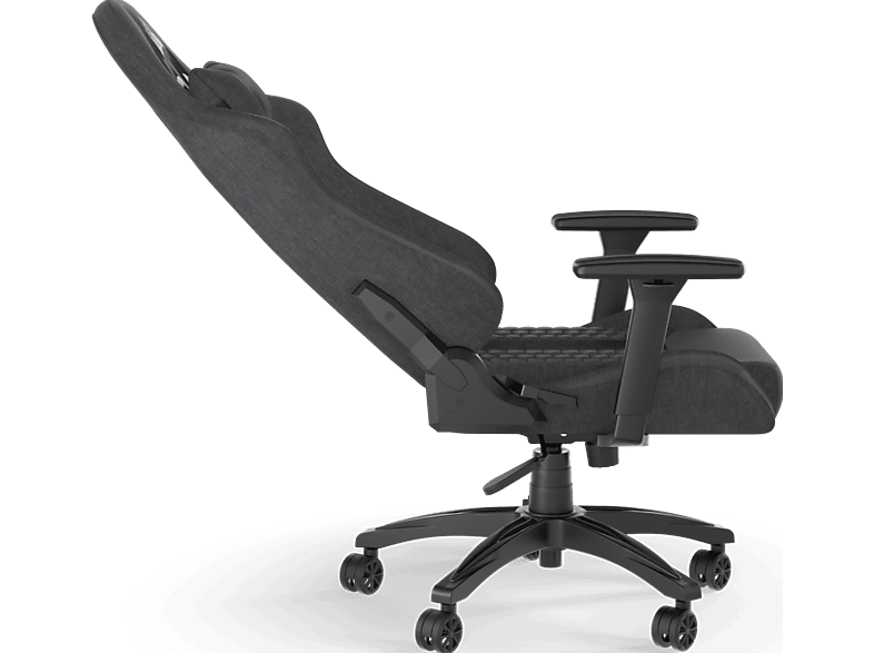 Corsair TC100 relaxED Gaming-Stuhl, Grau/Schwarz — Foto 5 von 5