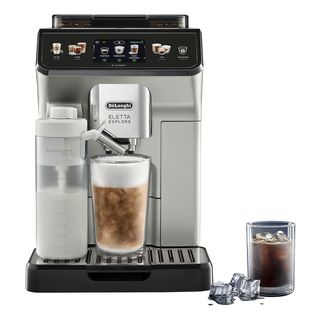 DE-LONGHI ECAM450.65.S Eletta Explore Cold Brew - Macchina da caffè automatica (Argento)