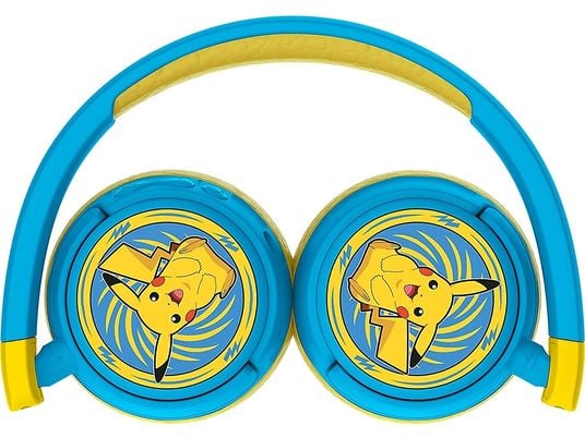 OTL TECHNOLOGIES Pokémon Pikachu Kids - Casques (On-ear, Jaune/Bleu)