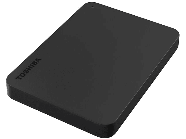 Disco duro externo 2 TB- Toshiba Canvio Basics, USB 3.0, HDD, Negro