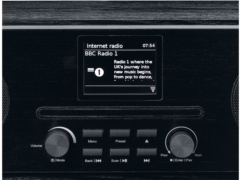 Lenco DIR-261BK Internetradio mit DAB+, CD/MP3-Player — Foto 5 von 5