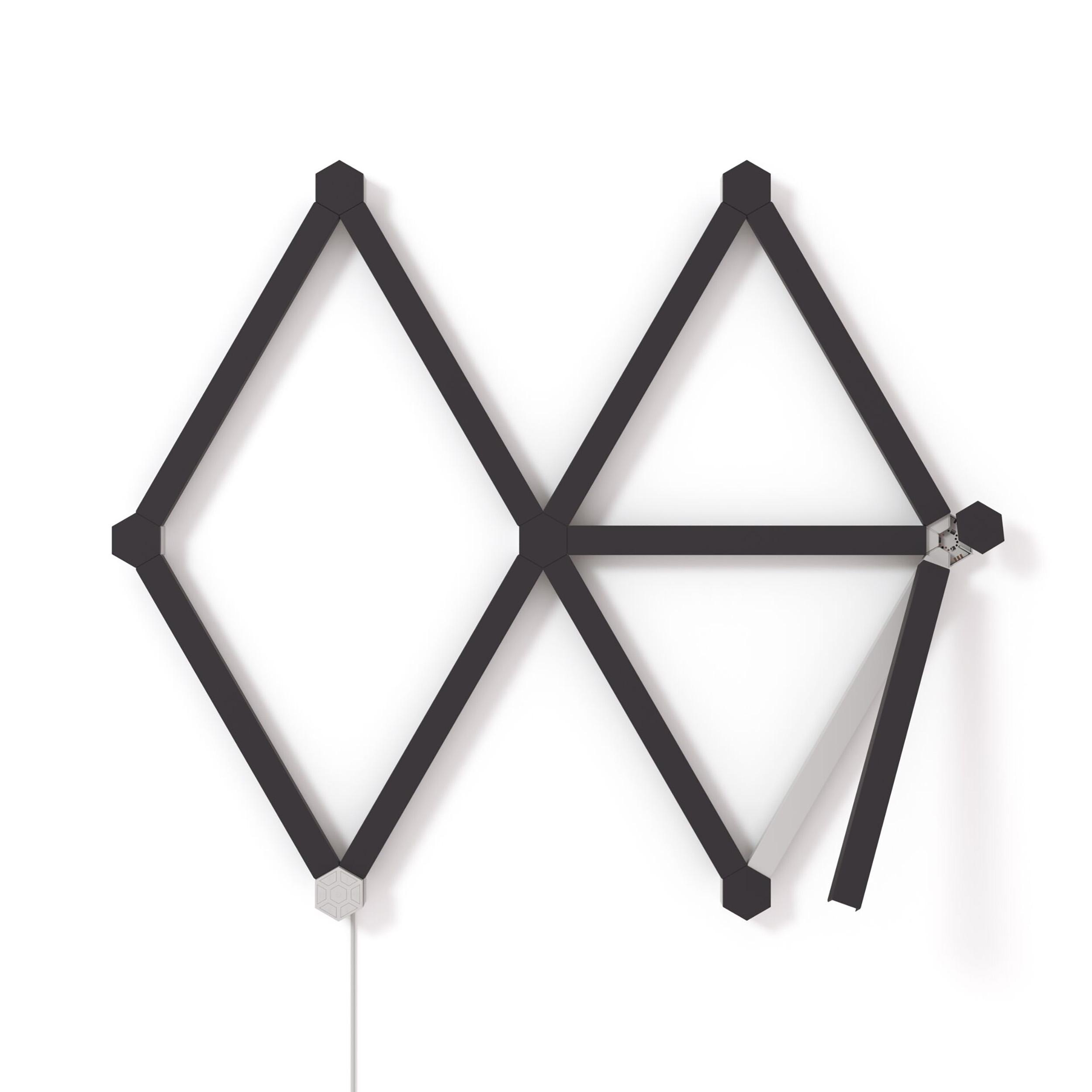 NANOLEAF Lines Skin Black Matte 9pcs Verkleidung -