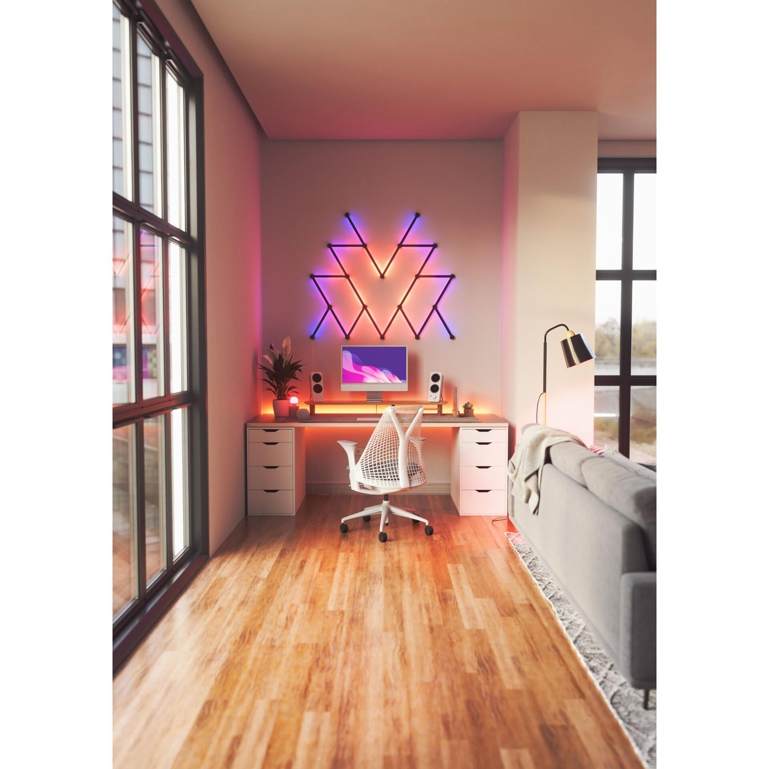 NANOLEAF Lines Skin Black Matte 9pcs Verkleidung -