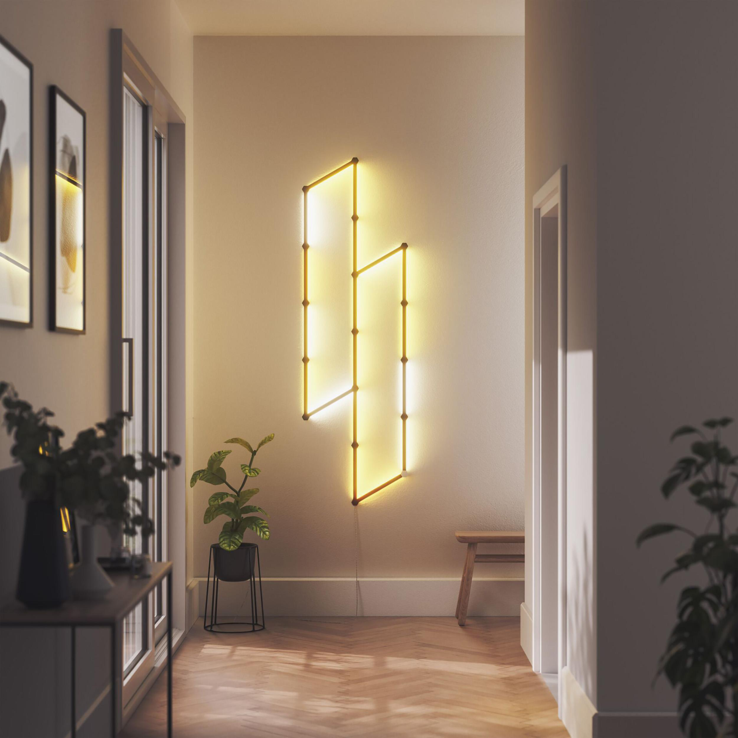 NANOLEAF Lines Skin Black Matte 9pcs Verkleidung -