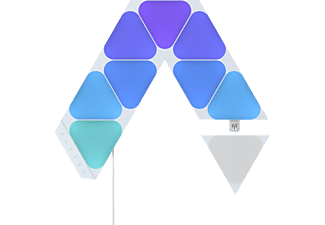 NANOLEAF Shapes Triangles Mini - 9PK Starter Kit multicolor, warmweiß, tageslichtweiß