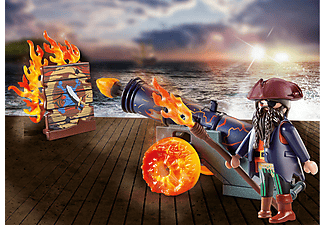 PLAYMOBIL 71189 Pirat mit Kanone Spieleset, Mehrfarbig