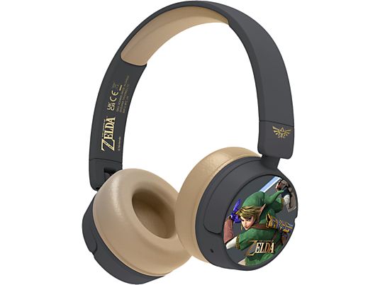 OTL TECHNOLOGIES The Legend of Zelda Kids - Casques (On-ear, Gris)