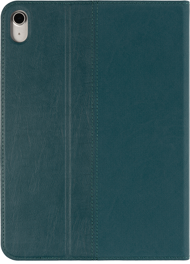 A teal-colored tablet case.