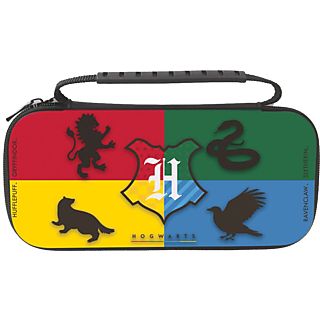 Funda - Freeks and Geeks Harry Potter Hogwarts Case, Nintendo Switch/OLED/Lite, Rojo, Verde, Amarillo y Azul