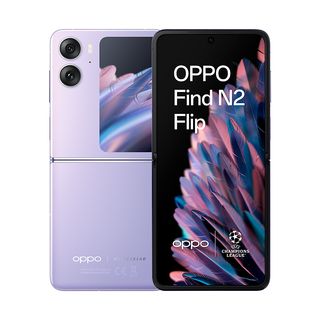 Móvil - OPPO Find N2 Flip, Moonlit Purple, 256GB, 8GB RAM, 6.8" FHD+, Plegable, Cámara 50+8MP, 4300mAh, Dual Nano SIM