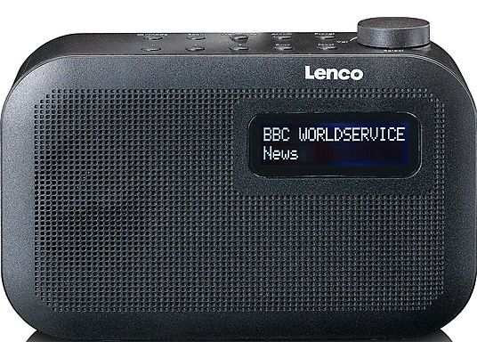 LENCO PDR-016BK - radio digitale (DAB+, FM, Nero)
