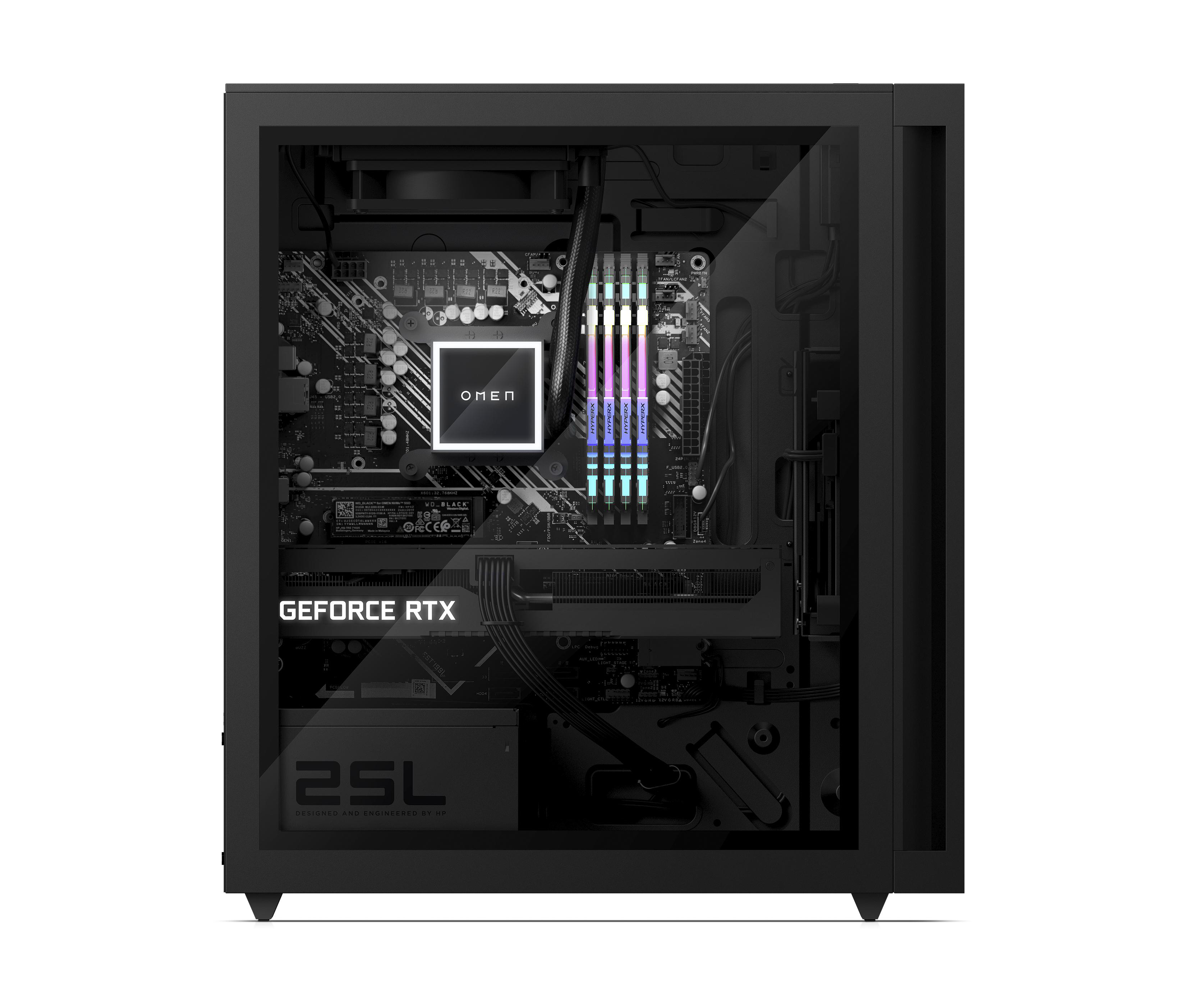 HP OMEN GT15-0302NG - AMD Ryzen™ 7 5700G  - 16 GB - 512 GB - NVIDIA GeForce RTX™ 3060 Ti - Windows 11 Home