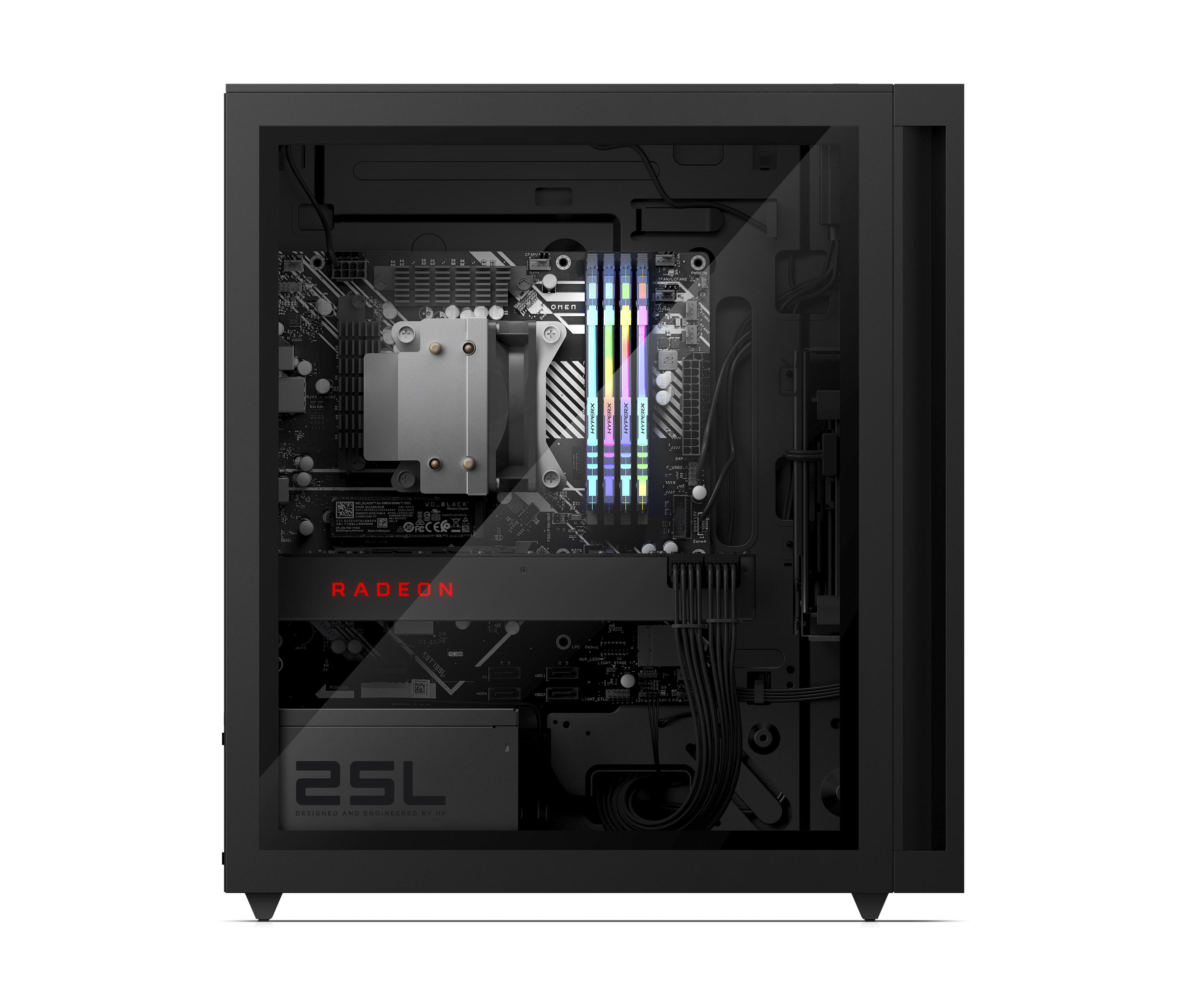 HP OMEN GT15-0302NG - AMD Ryzen™ 7 5700G  - 16 GB - 512 GB - NVIDIA GeForce RTX™ 3060 Ti - Windows 11 Home