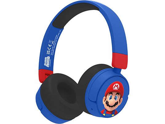 OTL TECHNOLOGIES Super Mario Kids - Kopfhörer (On-ear, Blau)