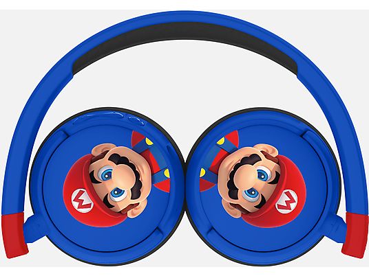 OTL TECHNOLOGIES Super Mario Kids - Cuffie (On-ear, Blu)