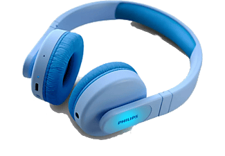 PHILIPS TAK4206BL Mikrofonlu Kablosuz Kulak Üstü Çocuk Kulaklığı Mavi