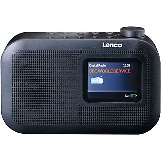 LENCO PDR-026BK - Digitalradio (DAB+, FM, Schwarz)