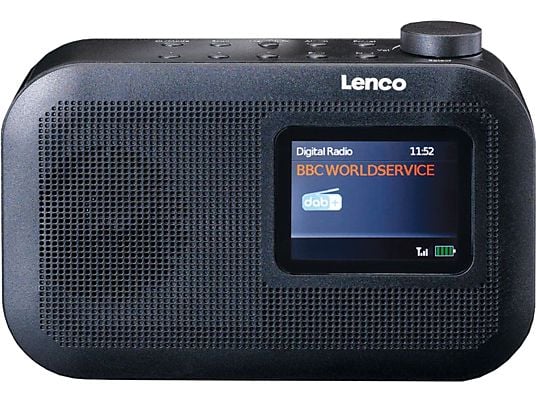 LENCO PDR-026BK	 - radio digitale (DAB+, FM, Nero)