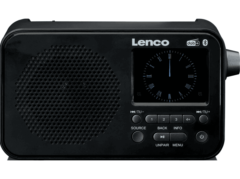 LENCO PDR-036BK Digitalradio | MediaMarkt kaufen