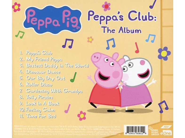 Peppa Pig - Club: Peppa\'s (CD) Album - The