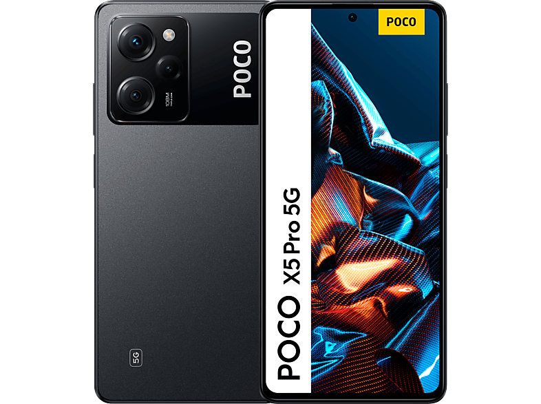 Móvil - POCO F5 POCO, Negro, 256 GB, 8 GB, 6,67 , FHD+ AMOLED DotDIsplay,  Snapdragon® 7+ Gen 2 5000 mAhmAh