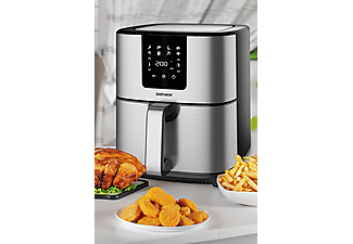 GOLDMASTER Brenda GM-7484 Air Fryer Sıcak Hava Fritözü Siyah Gümüş_3