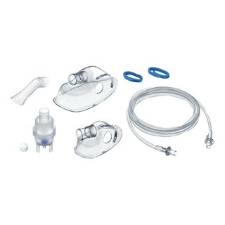 SANITAS SIH 21/1 - Accessoires d'inhalateur (Blanc/Transparent)