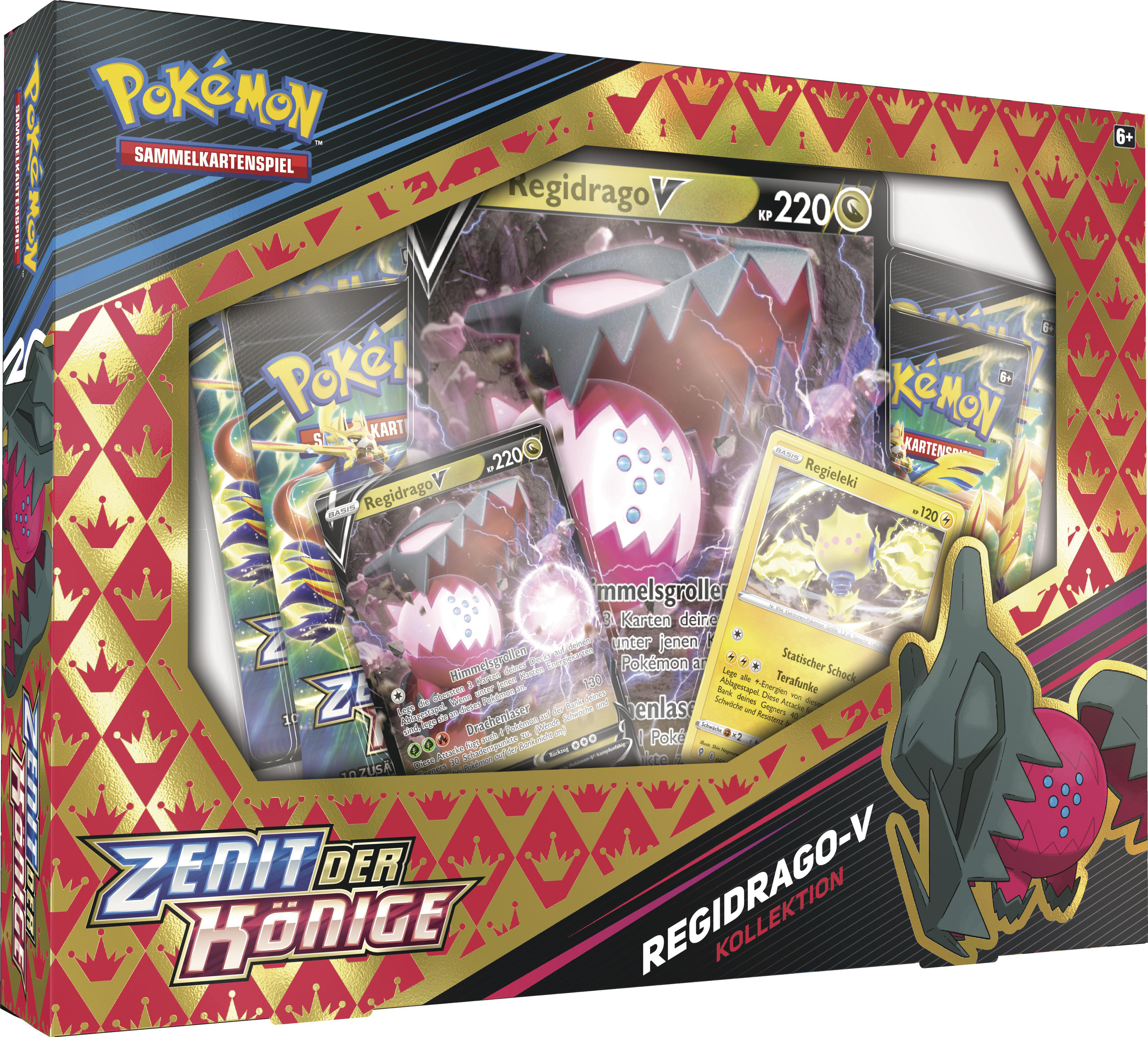 THE POKEMON COMPANY INT. 45460 PKM SWSH12.5 V BOX DE Sammelkartenspiel