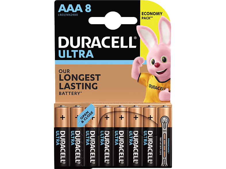 DURACELL Ultrapower 8 db AAA elem