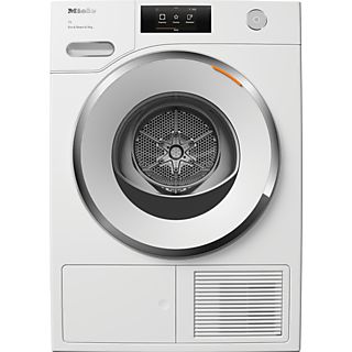 Secadora bomba de calor - Miele TWR780WP Eco&Steam, 9kg, 20 programas, Blanco