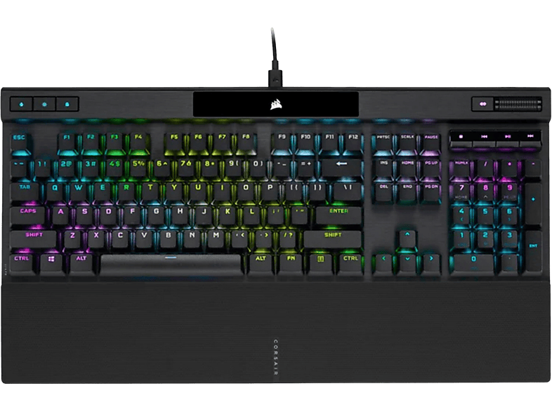 Een hekel hebben aan Bomen planten diameter CORSAIR Corsair K70 RGB PRO | Optisch-Mechanisch Gaming Toetsenbord - US  Qwerty - Backlit RGB LED - Corsair OPX - Zwarte PBT Keycaps - Zwart kopen?  | MediaMarkt