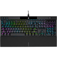 MediaMarkt CORSAIR Corsair K70 RGB PRO - Optisch-Mechanisch Gaming Toetsenbord - US Qwerty - Backlit RGB LED - Corsair OPX - Zwarte... aanbieding