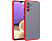 CASE AND PRO Samsung S23 műanyag tok, piros-fekete (MATT-S23-RBK)