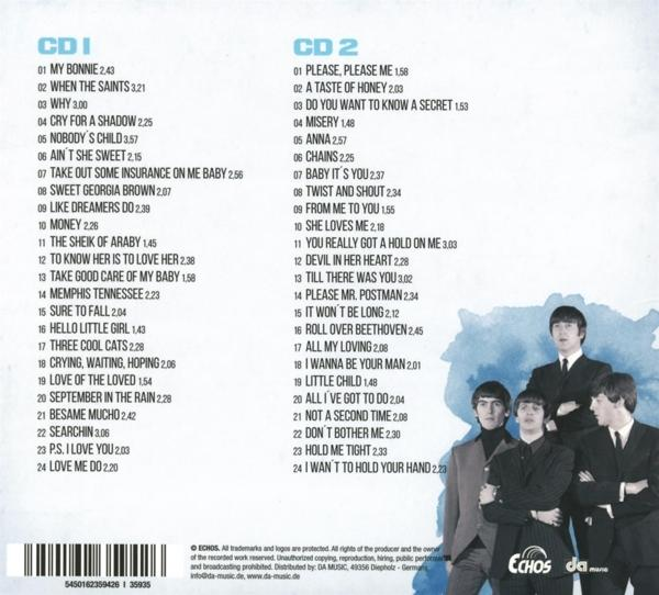 CD-Album mit einer Musikergruppe. Text mit Titelliste.