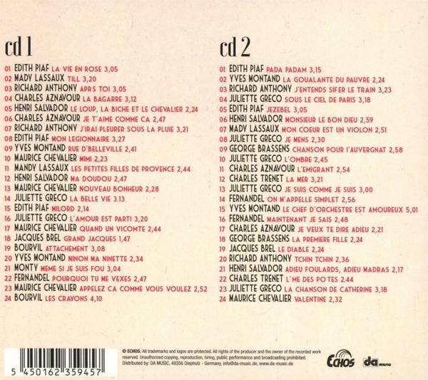 VARIOUS - Chansons  - (CD)