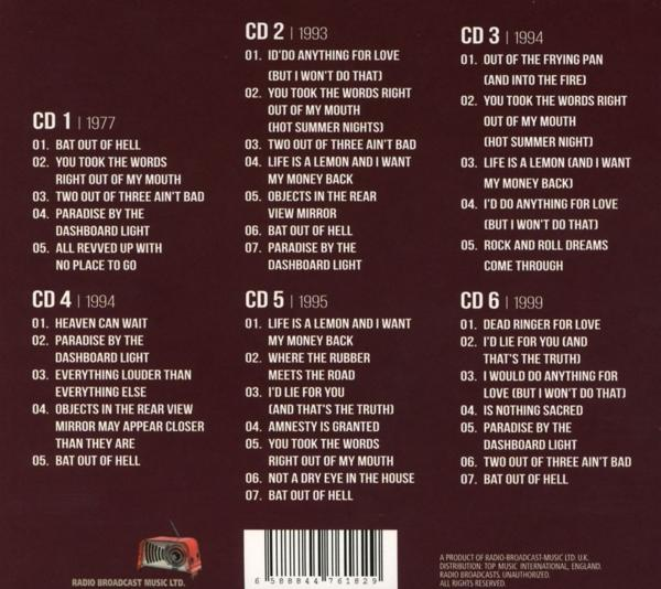 Meat Loaf - Box  / Radio Broadcasts  - (CD)