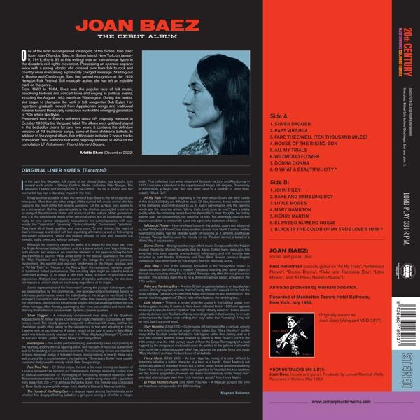 Joan Baez - Debut Album  - (Vinyl)