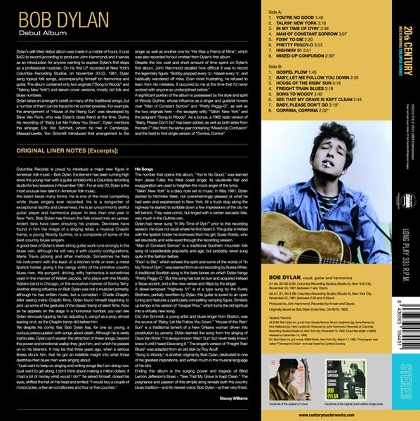 Bob Dylan - Debut Album (Vinyl) 