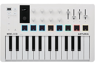 ARTURIA MiniLab 3 - Keyboard Controller MIDI/USB (Bianco)