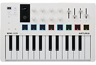 ARTURIA MiniLab 3 - MIDI/USB Keyboard Controller (Weiss)
