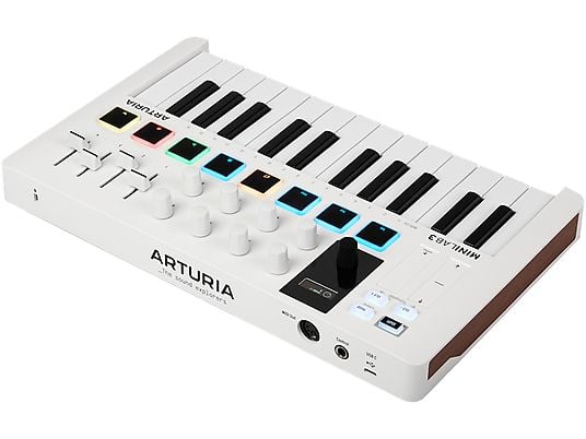 ARTURIA MiniLab 3 - MIDI/USB Keyboard Controller (Weiss)