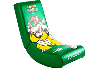 X-ROCKER Super Mario: Video Rocker - Bowser Edition - Sedia da gaming (Bowser Verde)