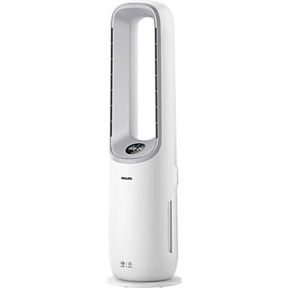 PHILIPS Air Performer 7000 series AMF765/10 - 2-in-1-Luftreiniger mit Kühlfunktion (70 m², Wolkenweiss/Hellgrau)