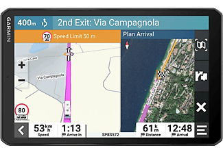 GARMIN Camper 895 EU - Navigationssystem (8 ", Schwarz)