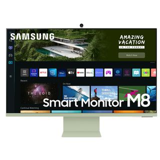 Monitor - Samsung Smart Monitor LS32BM80GUUXEN M8  , 32 ", UHD 4K, 4ms, 60 Hz, Verde