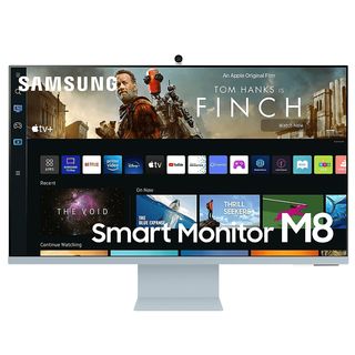 Monitor - Samsung Smart Monitor LS32BM80BUUXEN M8, 32 ", UHD 4K, 4ms, 60 Hz, Azul