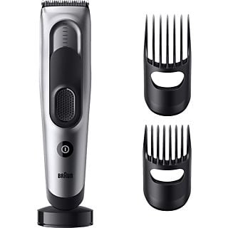 BRAUN HC7390 - Tondeuse à cheveux (Noir/Argent)